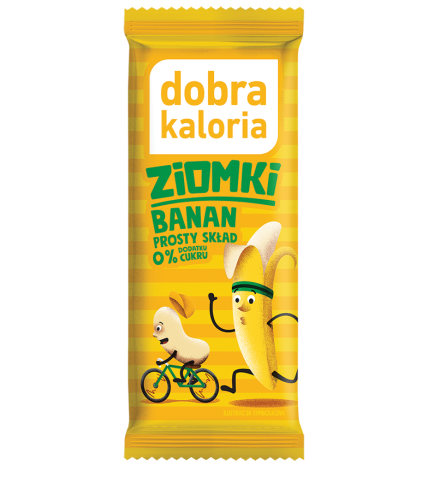 Baton Ziomki banan & nerkowce 34 g - Dobra Kaloria
