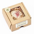 Musująca kula do kąpieli Truskawka 80 g - Miodowa Mydlarnia