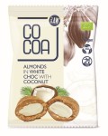 Migdały w białej polewie z solą BIO 70 g - Cocoa