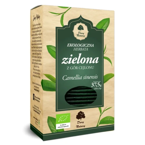 Herbata Zielona EKO 25 x 2g fix (saszetki) - Dary Natury