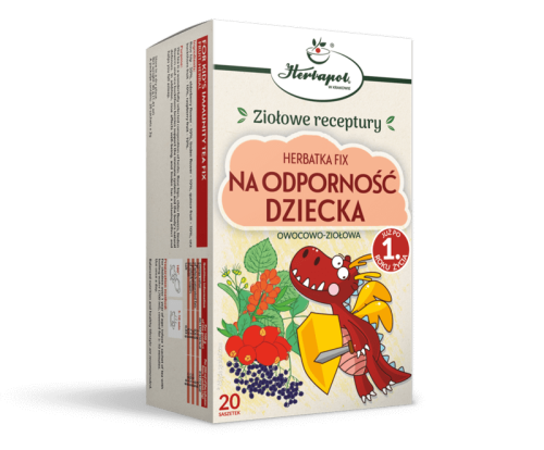 Herbatka na odporność dziecka fix 20 x 2 g (20 saszetek) - Herbapol Kraków