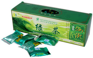 Herbata chińska zielona (prasowana w kostkach) 125 g - Meridian