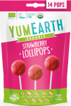 Lizaki truskawkowe EKO 14 sztuk - YumEarth Organic