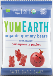 Żelki miśki owoc granatu Gummy Bears EKO 50 g - YumEarth Organic