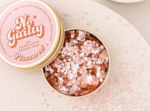 Bio brokat Peachy Pink 10 g - Ministerstwo Dobrego Mydła