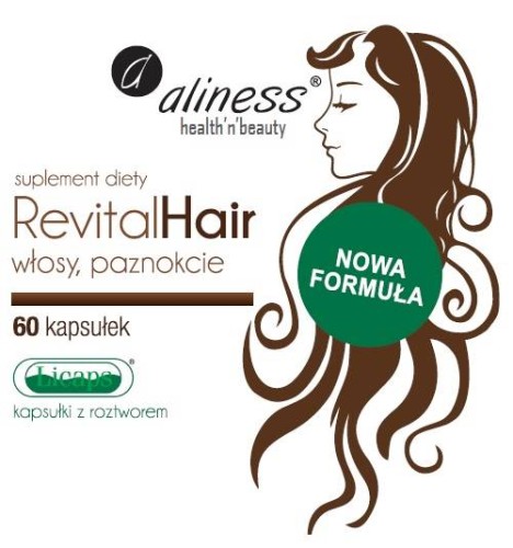 Revital Hair włosy paznokcie 60 kapsułek licaps® - Aliness