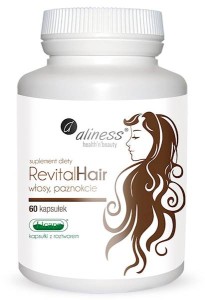 Revital Hair włosy paznokcie 60 kapsułek licaps® - Aliness