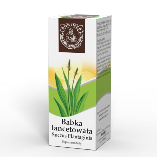 Babka Lancetowata (Succus Plantaginis) płyn 100 ml - Bonimed