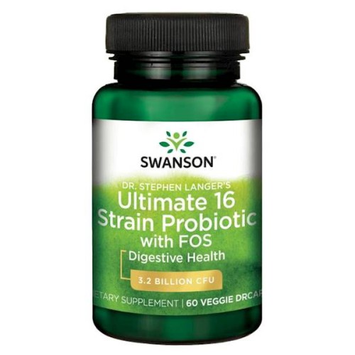 Ultimate 16 Strain Probiotic (probiotyk) 60 kapsułek - Swanson