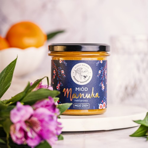 Miód Manuka nektarowy MGO 250+ 450 g - Pasieki Rodziny Sadowskich