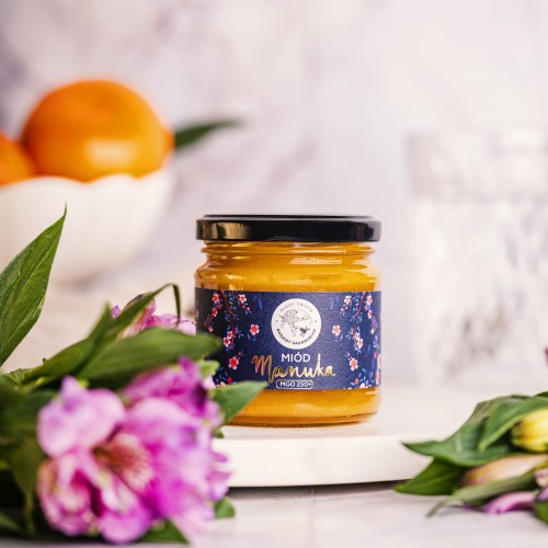 Miód Manuka nektarowy MGO 250+ 250 g - Pasieki Rodziny Sadowskich