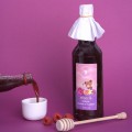Syrop malinowy z miodem Miodziś 500 ml - Pasieki Rodziny Sadowskich