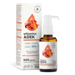 Witamina ADEK (A + D3 + E + K2mk7 ) dla rodziny MCT oil 50 ml - Aura Herbals