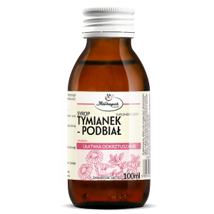 Syrop z tymianku i podbiału 100 ml - Herbapol Kraków