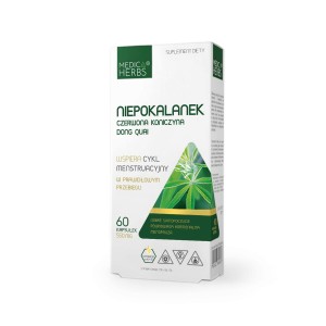 Niepokalanek Czerwona koniczyna Dong Quai 550 mg 60 kapsułek - Medica Herbs