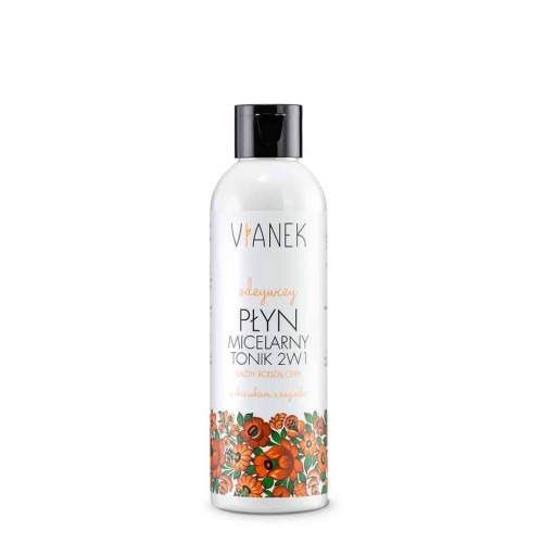 Odżywczy tonik i płyn micelarny 2 w 1 - 200 ml - Vianek