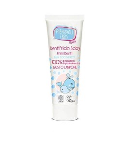 Pasta do pierwszych ząbków dla dzieci 100% jadalnych składników Malinowa 75 ml - Ekos Baby