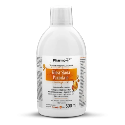 Włosy Skóra Paznokcie 500 ml - Pharmovit