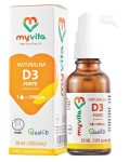 Witamina D3 2000 IU krople 30 ml - MyVita