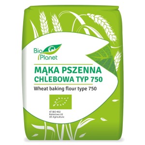 Mąka pszenna chlebowa typ 750 1 kg - Bio Planet