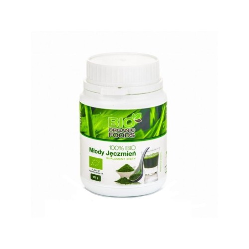 Młody jęczmień 100% - sproszkowany sok (ekstrakt) - Bio Organic Foods
