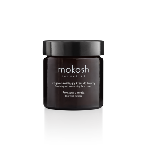 Kojąco-nawilżający krem do twarzy Pokrzywa z Miętą 60 ml - Mokosh