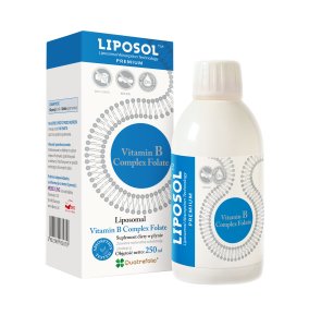 Liposol  Liposomalna witamina B Complex Folate 100%™ 250 ml - Aliness
