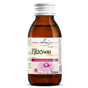 Syrop z jeżówki z witaminą C 100 ml - Herbapol Kraków