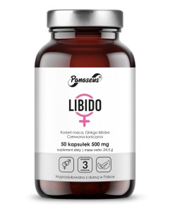 Libido ♀ Kobieta 50 kapsułek roślinnych - Panaseus