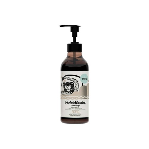 Naturalny żel pod prysznic Kadzidłowiec i Rozmaryn 400 ml - Yope