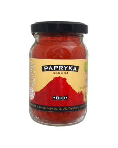 Papryka słodka mielona BIO bezglutenowa 25 g - Pięć Przemian