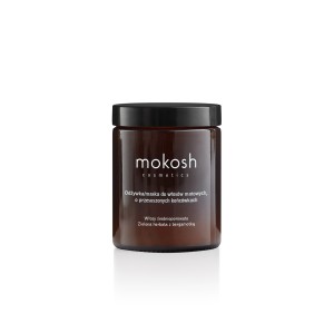 Odżywka/maska do włosów matowych, o przesuszonych końcówkach Zielona Herbata z Bergamotką 180 ml - Mokosh