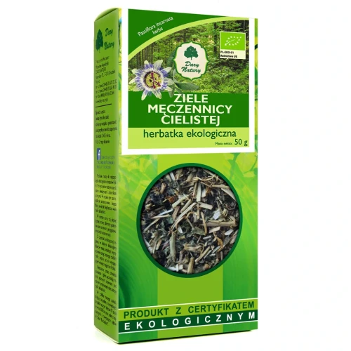 Męczennica cielista ziele EKO 50 g - Dary Natury
