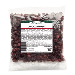 Żurawina owoc 50 g - Herbapol Kraków