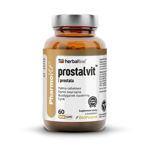 Prostalvit™ prostata Herballine - 60 kapsułek vege - PharmoVit