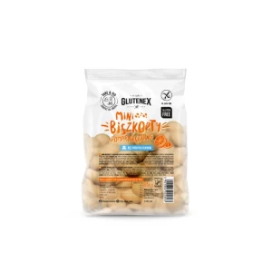 Mini biszkopty pomarańczowe bezglutenowe bez dodatku cukrów 85 g - Glutenex