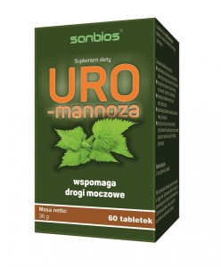 Uro-mannoza 60 tabletek - Sanbios