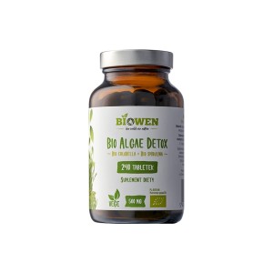BIO Algae Detox 500 mg 240 tabletek - Biowen