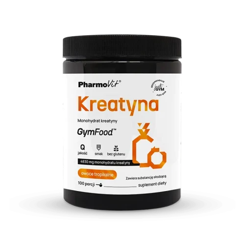 Kreatyna Owoce Tropikalne 500 g - GymFood Pharmovit