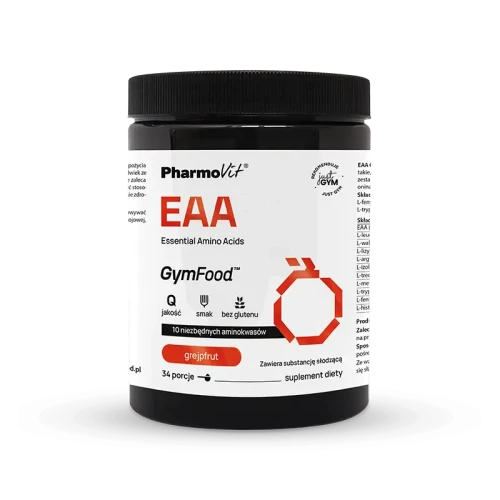 EAA essential amino acids Grejpfrut 375 g - GymFood Pharmovit