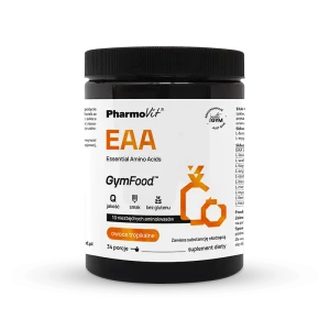 EAA essential amino acids Owoce Tropikalne 375 g - GymFood PharmoVit