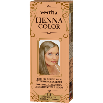 Henna Color nr 111 Naturalny Blond 75 ml - Venita