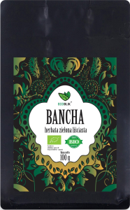 EcoBlik Herbata zielona liściasta Bancha EKO 100 g - Aliness