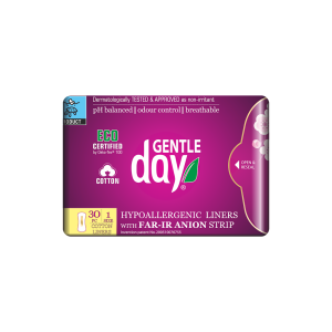 Wkładki higieniczne z paskiem anionowym 30 szt - Gentle Day