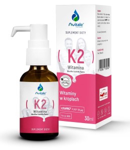 Witamina K2 Vita MK7 25 µg krople 30 ml - Avitale