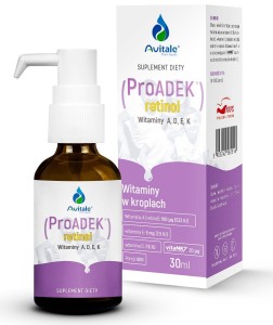 Witamina Pro ADEK® retinol krople 30 ml - Avitale