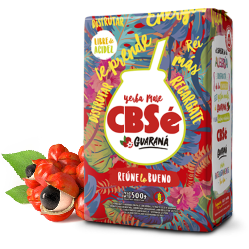 Yerba Mate CBSe z guaraną 500 g - Establecimiento Santa Ana