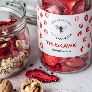 Truskawki liofilizowane 35 g - Manufaktura Rodziny Sadowskich