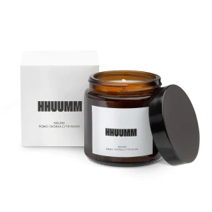 Świeca sojowa Malina Piżmo Skórka cytrynowa 120 ml - HHUUMM