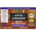 Bulion kostki wołowe bez dodatku cukrów i drożdży BIO 80 g - Natur Compagnie